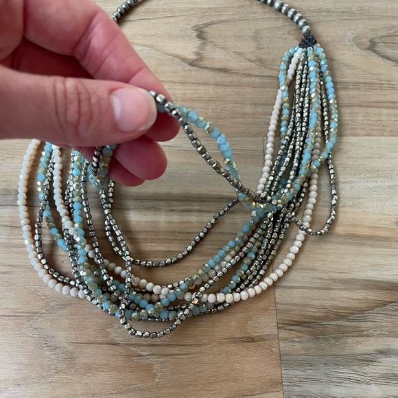 Beautiful Multi-String Colorful Beaded Necklace - Picture 5 of 16